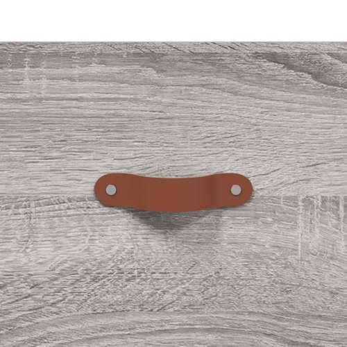 Visoka komoda siva sonome 69,5x34x180 cm od konstruiranog drva - Sivi hrast sonoma 1 1 vrata 3 ladice Cijena