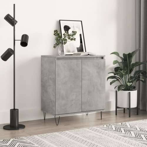 Komoda siva boja betona 60x35x70 cm od konstruiranog drva Beton siva 1 Cijena