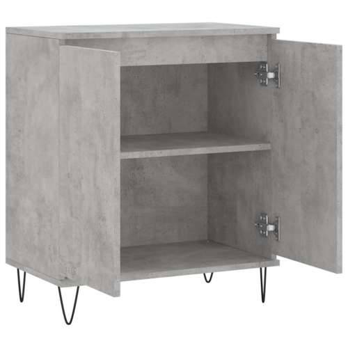 Komoda siva boja betona 60x35x70 cm od konstruiranog drva Beton siva 1 Cijena