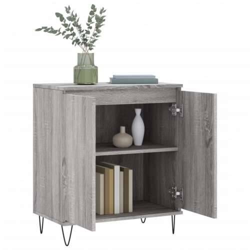 Komoda sivog hrasta sonome 60x35x70 cm od konstruiranog drva - Sivi hrast sonoma 1 Cijena