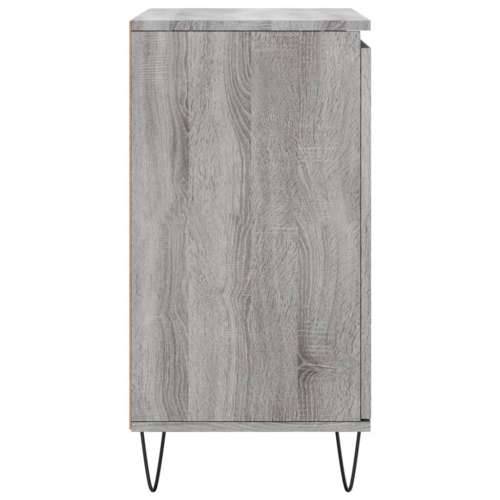 Komoda sivog hrasta sonome 60x35x70 cm od konstruiranog drva - Sivi hrast sonoma 1 Cijena