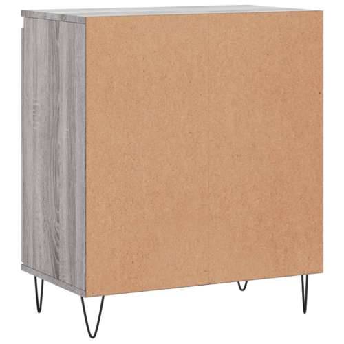 Komoda sivog hrasta sonome 60x35x70 cm od konstruiranog drva - Sivi hrast sonoma 1 Cijena