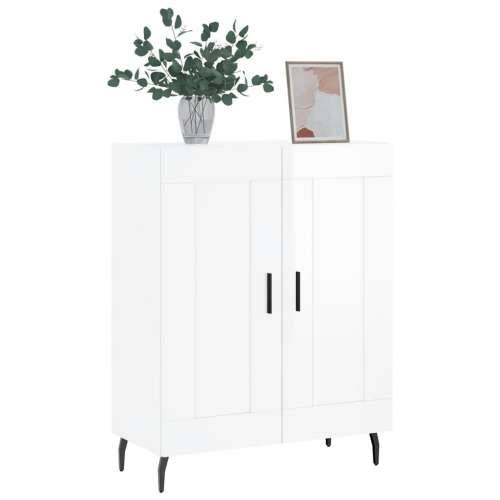 Komoda sjajna bijela 69,5x34x90 cm od konstruiranog drva - Visoko sjajno bijela 1 Cijena