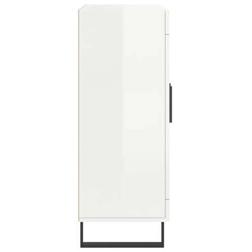 Komoda sjajna bijela 69,5x34x90 cm od konstruiranog drva - Visoko sjajno bijela 1 Cijena