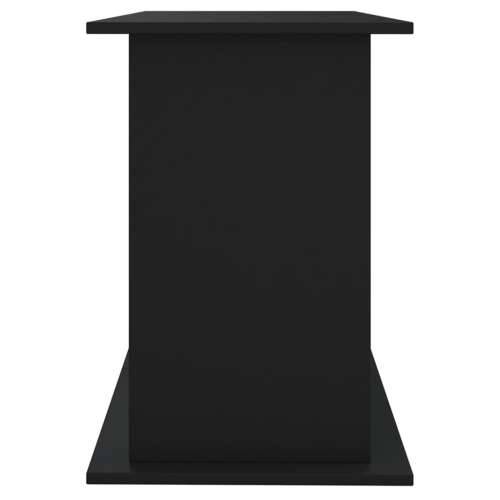 Stalak za akvarij crni 121 x 41 x 58 cm od konstruiranog drva - Crna 121 x 41 x 58 cm Cijena