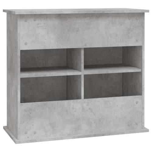 Stalak za akvarij boja betona 81x36x73 cm od konstruiranog drva - Beton siva 81 x 36 x 73 cm Cijena