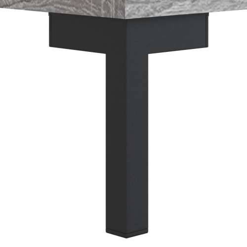 Visoka komoda siva sonome 69,5x34x180 cm od konstruiranog drva - Sivi hrast sonoma 1 1 vrata 3 ladice Cijena