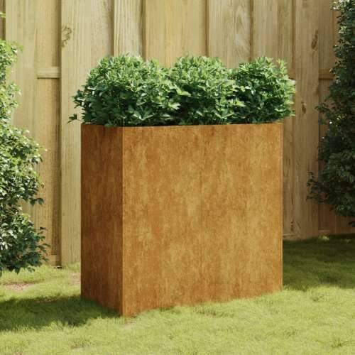Posuda za sadnju 80 x 40 x 80 cm od čelika COR-TEN - 80 x 40 x 80 cm 1 Cijena