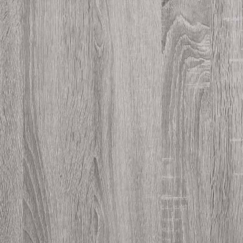 Okvir kreveta siva boja hrasta 135 x 190 cm konstruirano drvo Cijena