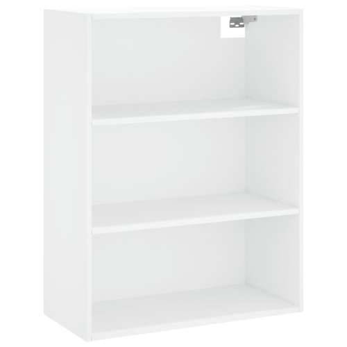 Visoka komoda bijela 69,5x34x180 cm konstruirano drvo - Bijela 1 2 vrata Cijena
