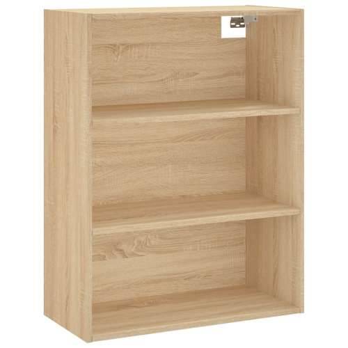 Visoka komoda hrasta sonome 69,5x34x180cm od konstruiranog drva - sonoma hrast 1 2 vrata Cijena