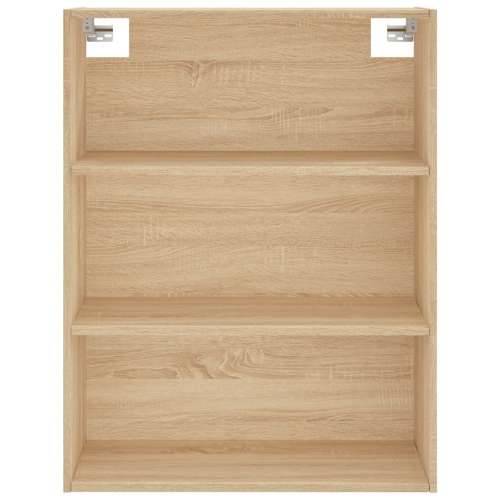 Visoka komoda hrasta sonome 69,5x34x180cm od konstruiranog drva - sonoma hrast 1 2 vrata Cijena