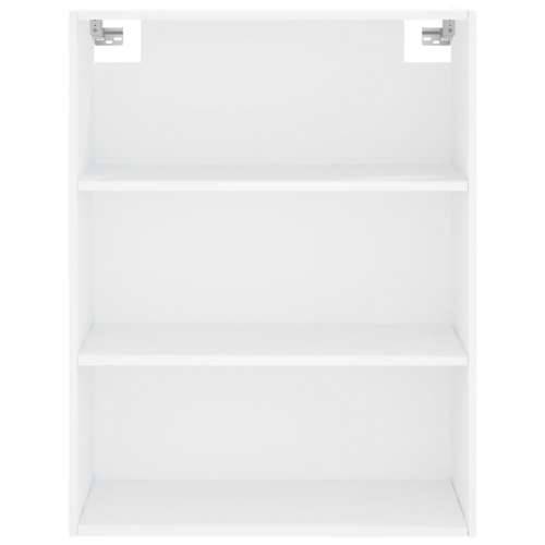 Visoka komoda bijela 69,5x34x180 cm konstruirano drvo - Bijela 1 2 vrata Cijena