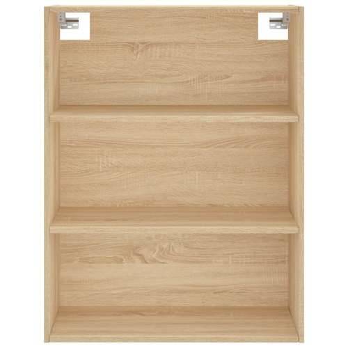 Visoka komoda hrasta sonome 69,5x34x180cm od konstruiranog drva - sonoma hrast 1 2 vrata Cijena