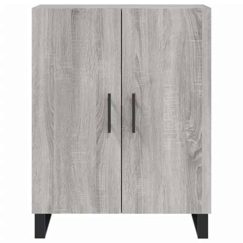 Visoka komoda siva sonome 69,5x34x180 cm od konstruiranog drva - Sivi hrast sonoma 1 2 vrata Cijena