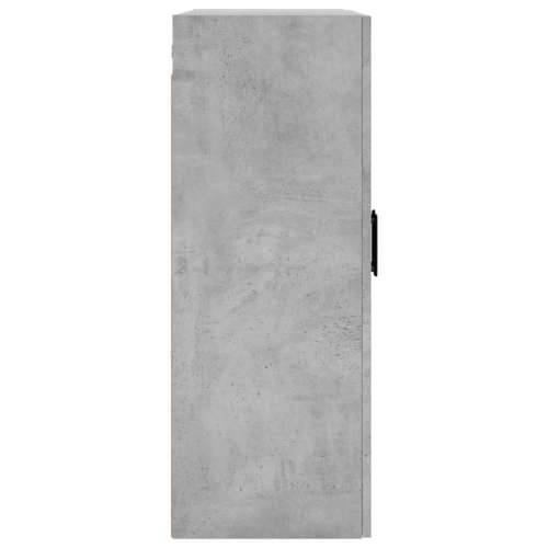 Zidni ormarići 2 kom siva boja betona 69,5 x 34 x 90 cm - Beton siva 2 Okrugla crna Cijena