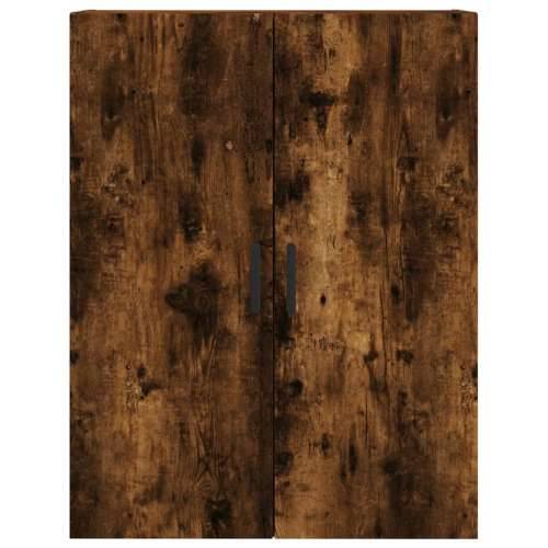 Zidni ormarići 2 kom boja dimljenog hrasta 69,5 x 34 x 90 cm - Dimljeni hrast 2 Okrugla crna Cijena