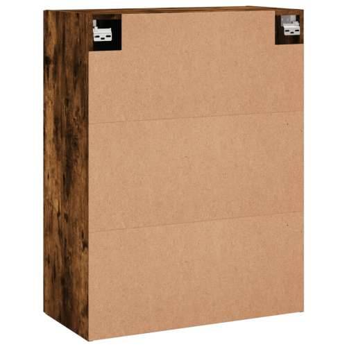 Zidni ormarići 2 kom boja dimljenog hrasta 69,5 x 34 x 90 cm - Dimljeni hrast 2 Okrugla crna Cijena