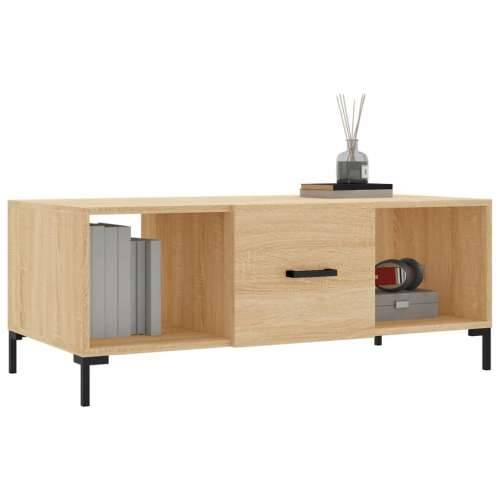 Stolić za kavu boja hrasta 102 x 50 x 40 cm konstruirano drvo - sonoma hrast 1 Cijena