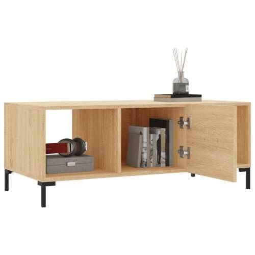 Stolić za kavu boja hrasta 102 x 50 x 40 cm konstruirano drvo - sonoma hrast 1 Cijena
