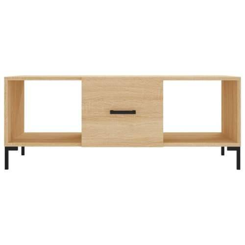 Stolić za kavu boja hrasta 102 x 50 x 40 cm konstruirano drvo - sonoma hrast 1 Cijena