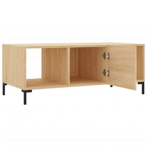 Stolić za kavu boja hrasta 102 x 50 x 40 cm konstruirano drvo - sonoma hrast 1 Cijena