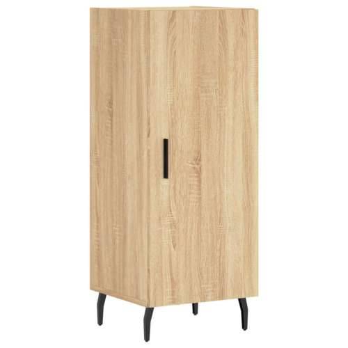Visoka komoda hrasta sonome 34,5x34x180cm od konstruiranog drva - sonoma hrast 1 1 vrata Cijena