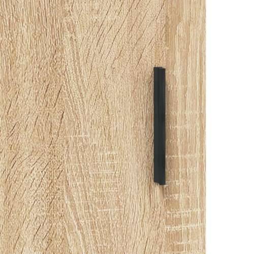 Visoka komoda hrasta sonome 34,5x34x180cm od konstruiranog drva - sonoma hrast 1 1 vrata Cijena
