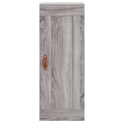 Visoka komoda siva sonome 34,5x34x180 cm od konstruiranog drva - Sivi hrast sonoma 1 3 ladice Cijena