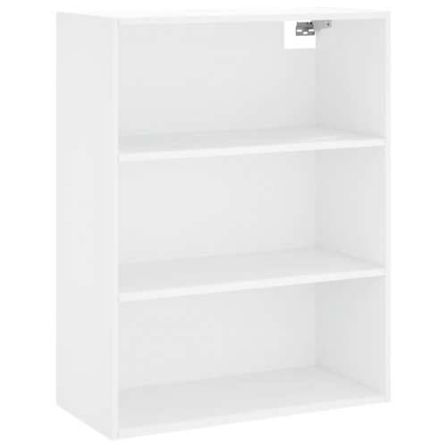 Visoka komoda bijela 69,5x34x180 cm konstruirano drvo - Bijela 1 3 ladice Cijena