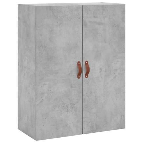 Visoka komoda siva betona 69,5x34x180 cm od konstruiranog drva - Beton siva 1 1 vrata 3 ladice Cijena