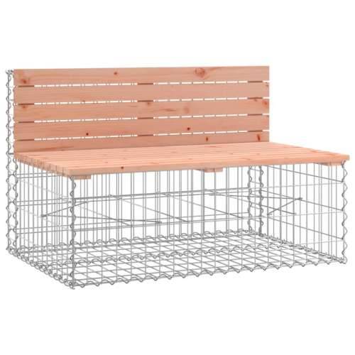 Vrtna klupa s gabionskim dizajnom 287x71x65,5 cm drvo duglazije - Prirodni douglas 1 Cijena