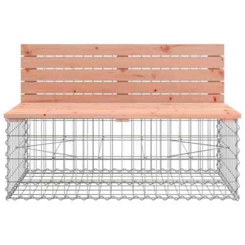 Vrtna klupa s gabionskim dizajnom 287x71x65,5 cm drvo duglazije - Prirodni douglas 1 Cijena