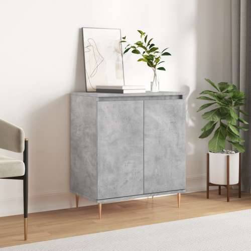 Komoda siva boja betona 60x35x70 cm od konstruiranog drva - Beton siva 1 Cijena