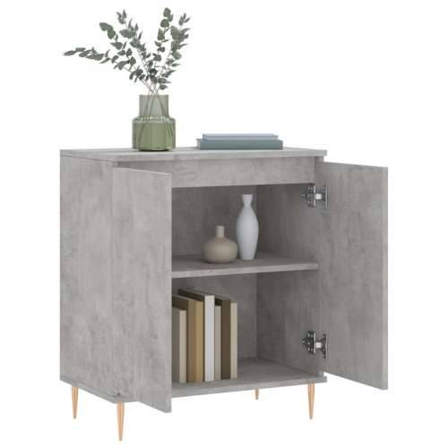 Komoda siva boja betona 60x35x70 cm od konstruiranog drva - Beton siva 1 Cijena