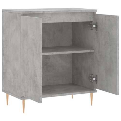 Komoda siva boja betona 60x35x70 cm od konstruiranog drva - Beton siva 1 Cijena