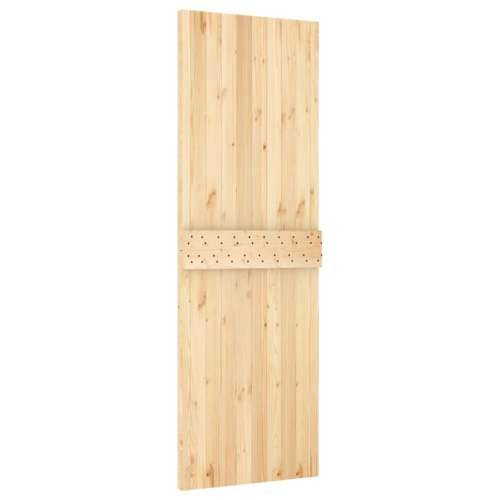 Klizna vrata s priborom za montažu 70 x 210 cm masivna borovina Cijena