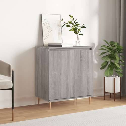 Komoda sivog hrasta sonome 60x35x70 cm od konstruiranog drva - Sivi hrast sonoma 1 Cijena