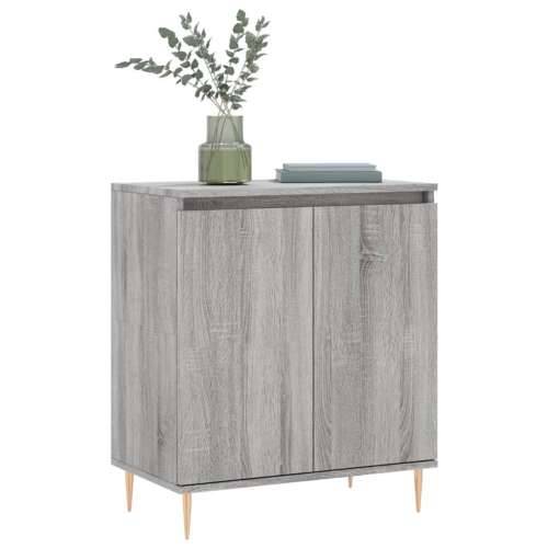 Komoda sivog hrasta sonome 60x35x70 cm od konstruiranog drva - Sivi hrast sonoma 1 Cijena