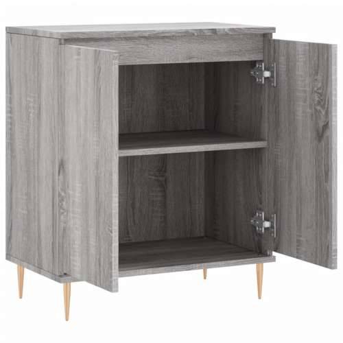 Komoda sivog hrasta sonome 60x35x70 cm od konstruiranog drva - Sivi hrast sonoma 1 Cijena