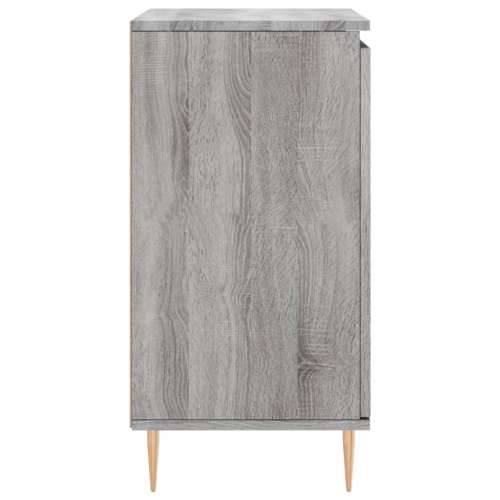 Komoda sivog hrasta sonome 60x35x70 cm od konstruiranog drva - Sivi hrast sonoma 1 Cijena