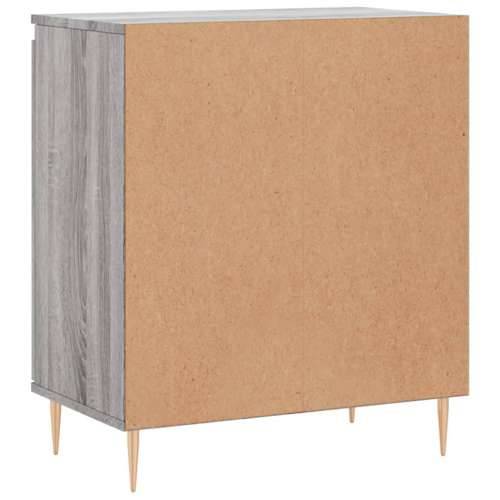 Komoda sivog hrasta sonome 60x35x70 cm od konstruiranog drva - Sivi hrast sonoma 1 Cijena