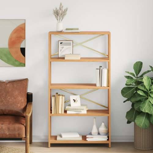 Polica s 5 razina 80 x 30 x 146 cm od masivne hrastovine - 1 146 cm 80 cm Cijena