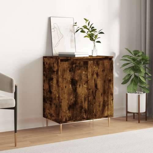 Komoda boja dimljenog hrasta 60 x 35 x 70 cm konstruirano drvo - Dimljeni hrast 1 Cijena