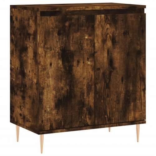 Komoda boja dimljenog hrasta 60 x 35 x 70 cm konstruirano drvo - Dimljeni hrast 1 Cijena