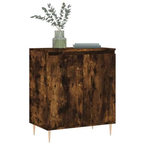 Komoda boja dimljenog hrasta 60 x 35 x 70 cm konstruirano drvo - Dimljeni hrast 1 Cijena