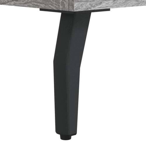 Visoka komoda siva sonome 34,5x34x180 cm od konstruiranog drva - Sivi hrast sonoma 1 1 drvena vrata Cijena