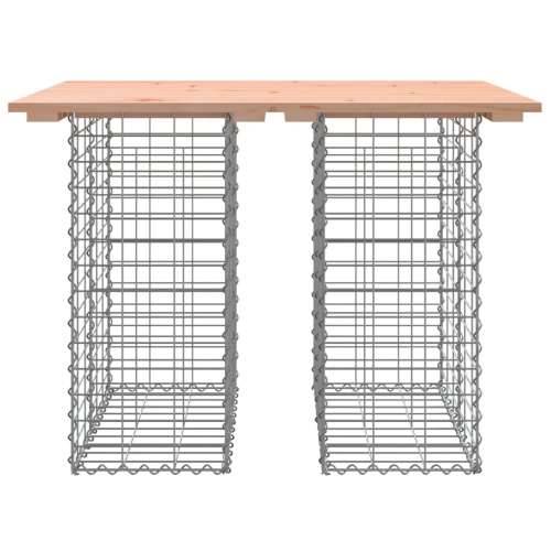 Vrtna klupa s gabionskim dizajnom 100x70x72 cm drvo duglazije - Prirodni douglas 100 x 70 x 72 cm 1 Cijena