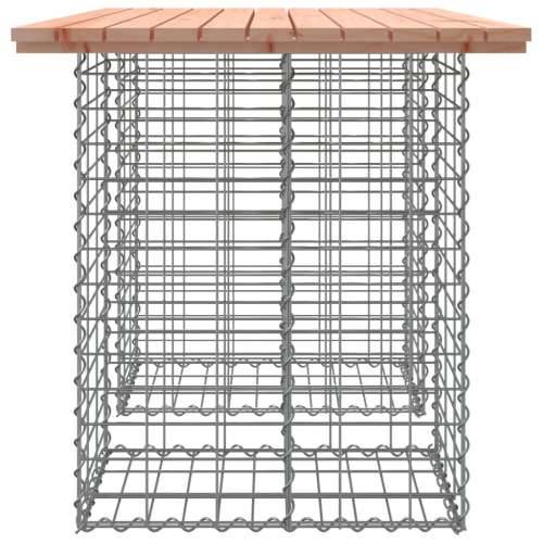 Vrtna klupa s gabionskim dizajnom 100x70x72 cm drvo duglazije - Prirodni douglas 100 x 70 x 72 cm 1 Cijena