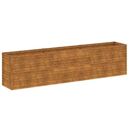 Povišena gredica - Vrtna gredica 291 x 50 x 69 cm od čelika COR-TEN - 291 x 50 x 69 cm 1 Cijena